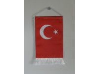 Török nemzeti asztali zászló